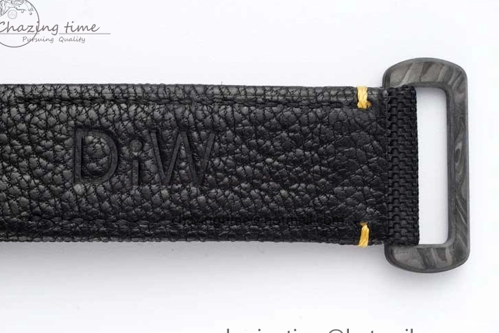 Black Nylon Black Dial Submariner Yellow 1:1 DIW Edition VS3135 on Best VSF Strap Carbon 0108